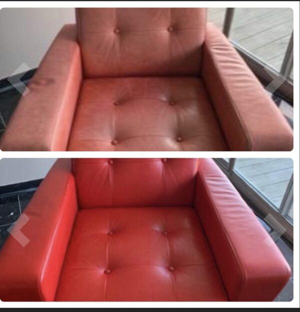 Oxblood Leather dye with sealer built in leather restorer, Sofas, Chairs  Shoes.