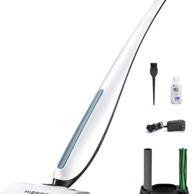 - HIZERO Bionic Hard Floor Cleaner,Lightweight Cordless Wet Dry Electric Mop, Quiet Stick Hardwood Floors Cleaners,No Suction As Vacuums, Sweep Mop Dry Self Cleaning 4 in 1 Vacmop,F803 -