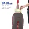 Oreck Commercial Upright Bagged Vacuum Cleaner, Lightweight, 40ft Power Cord, U2000R1, Grey/Red Household Upright Vacuums - Image 23