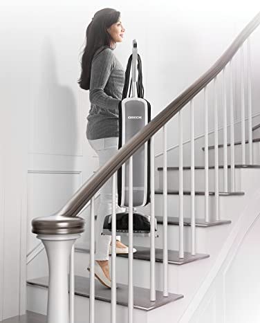 Oreck Elevate Conquer Bagged Upright Vacuum Cleaner, 2 Speed Control with HEPA Media Filtration, Lightweight, 35ft Power Cord, UK30300, Grey - Image 5