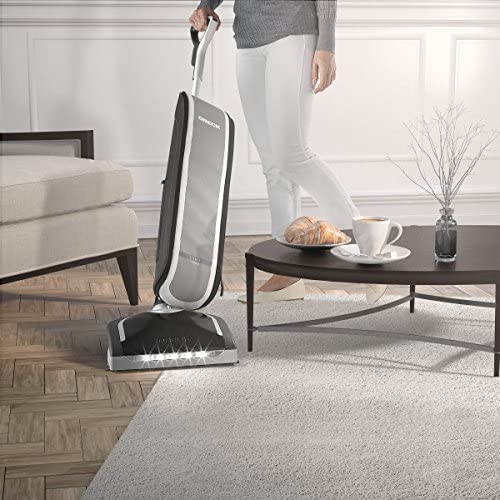 Oreck Elevate Conquer Bagged Upright Vacuum Cleaner, 2 Speed Control with HEPA Media Filtration, Lightweight, 35ft Power Cord, UK30300, Grey - Image 3