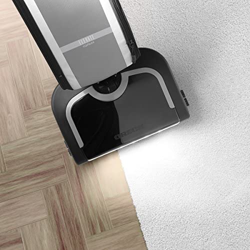 Oreck Elevate Conquer Bagged Upright Vacuum Cleaner, 2 Speed Control with HEPA Media Filtration, Lightweight, 35ft Power Cord, UK30300, Grey - Image 4