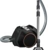 Miele Boost CX1 Cat & Dog - Bagless canister vacuum cleaner, lightweight, compact and corded with Vortex Technology, TurboBrush and HEPA AirClean filter, in Obsidian Black