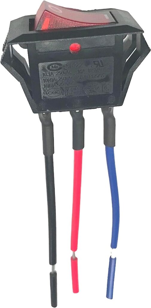 MP Maresh Products On Off Lighted Power Switch 15A Replaement for ...