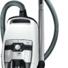 Miele Blizzard CX1 Cat & Dog Bagless Canister Vacuum, Lotus White - Pet Hair, Portable