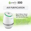 Greentech Environmental pureAir 500 - Portable Air Purifier and Air Cleaner, Air Purifiers for Home, Office, and Bedroom, For Spaces Up to 850 Square Feet, Neutralizes Tough Odors, Easy Set Up - Image 3