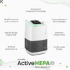 Greentech Environmental pureAir Active HEPA+ Room with ODOGard® - Odor Eliminator and Air Purifiers for Home, Office, and Bedroom, Up to 575 Square Feet, Neutralizes Tough Odors, Easy Set Up - Image 2