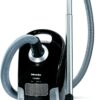 Miele Turbo Team Canister Vacuum, Obsidian Black