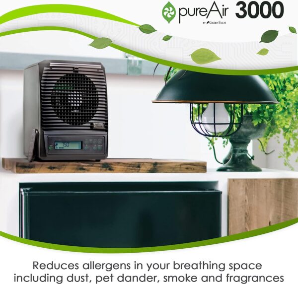 GreenTech Environmental pureAir 3000 PCO Cell - Replacement ARC Cell for pureAir 3000 - Portable Air Purifier and Air Cleaner, Air Purifiers for Home, Office, and Bedroom, 3000 Square Feet - Image 5