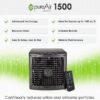Greentech Environmental pureAir 1500 - Portable Air Purifier and Air Cleaner, Air Purifiers for Home, Office, and Bedroom, For Spaces Up to 1500 Square Feet, Neutralizes Tough Odors, Easy Set Up - Image 4