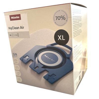 Miele HyClean XL Pack 3D GN Vacuum Cleaner Bags, Pack of 8