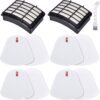 2 HEPA + 4 Foam & Felt Filters for Shark Navigator Lift-Away NV350, NV351, NV352, NV355, NV356E, NV357, NV360, NV370, NV391, UV440, UV490, UV540, Compare to Part # XFF350 & XHF350 Replacement Filter…  Home & Kitchen