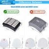 2 HEPA + 4 Foam & Felt Filters for Shark Navigator Lift-Away NV350, NV351, NV352, NV355, NV356E, NV357, NV360, NV370, NV391, UV440, UV490, UV540, Compare to Part # XFF350 & XHF350 Replacement Filter…  Home & Kitchen - Image 3