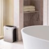 Oreck Air Response Air Purifier, HEPA and Carbon Filtration For Home, Quiet, Small, Silver, WK16000