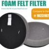 3070 Filter Replacement for Bissell Cleanview Pet Slim 3080 2831 3339 2903 2921 Pet Hair 2897 4 Pack Filter for Bissell PowerEdge 2900A 2900 3274 Vacuum Compare to Part # 1623102