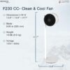BONECO - Fan F230CC Clean and Cool Fan and Air Purifier  Home & Kitchen - Image 7
