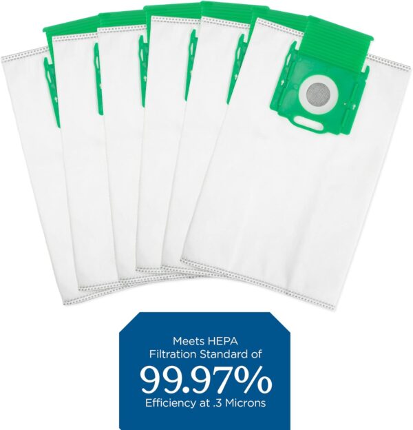 Set 20 Sacchetti Per Aspirapolvere In Microfibra + 2 Filtri | Compatibili Con Daewoo RC-107, RC-5001, Philips, Swirl E Altri | Multistrato Antistrappo