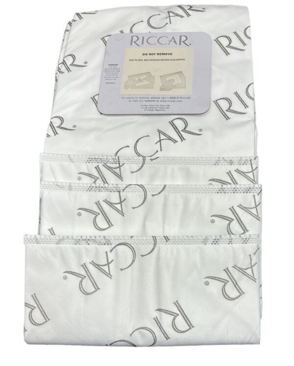 Riccar RCB-3 Genuine HEPA Media Filtration Central Vacuum Cleaner Bags 3pk