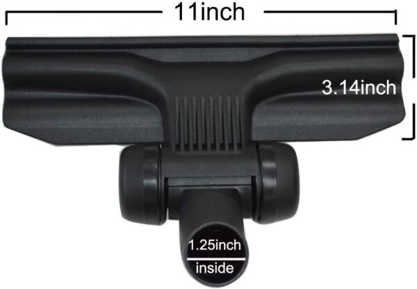 1 1/4" 32mm Replacement for Universal Vacuum Cleaner Brush Head Ultra-Thin with Big Wheel Compatible with Sanitaire, Mighty Mite, Eureka, Rainbow - Image 3