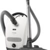 Miele Classic C1 Bagged Canister Vacuum Cleaner, Lotus White
