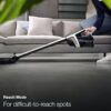 Miele Triflex HX2 Cat & Dog Cordless Stick Vacuum Cleaner, 60 min runtime, Obsidian Black / Rose Gold - Image 7