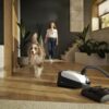 Miele Classic C1 Bagged Canister Vacuum Cleaner, Lotus White - Image 9