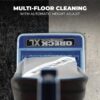 ORECK XL COMMERCIAL Upright Vacuum Cleaner, Bagged Professional Pro Grade, For Carpet and Hard Floor, XL2100RHS, Gray/Blue 9.25"D x 47.75"H x 12.5"W Household Vacuums : Industrial & Scientific - Image 5