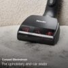 Miele Triflex HX2 Cat & Dog Cordless Stick Vacuum Cleaner, 60 min runtime, Obsidian Black / Rose Gold - Image 4
