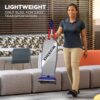 ORECK XL COMMERCIAL Upright Vacuum Cleaner, Bagged Professional Pro Grade, For Carpet and Hard Floor, XL2100RHS, Gray/Blue 9.25"D x 47.75"H x 12.5"W Household Vacuums : Industrial & Scientific - Image 2