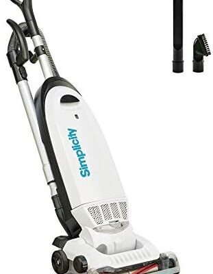Simplicity Vacuums Allergy Bagged Vacuum Cleaner for Carpet and Hardwood, Multi Surface Upright Vacuum Cleaner with Certified HEPA Vacuum, Pet Vacuum, S20EZM