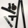 Compatible Replacement for Some Shop Vac and Ridgid Style Vacuum Cleaners Crushproof Commercial Grade Hose with Tool Set. Has 2 1/4" Machine End Coupling and Uses the Standard 1 1/4" Hose Attachments  Industrial & Scientific - Image 3