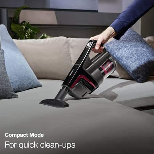 - Miele Triflex HX1 Plus Cordless Stick Vacuum Cleaner, 60 min runtime, Obsidian Black / Red - Image 8