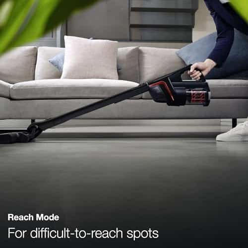 - Miele Triflex HX1 Plus Cordless Stick Vacuum Cleaner, 60 min runtime, Obsidian Black / Red - Image 18