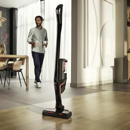 - Miele Triflex HX1 Plus Cordless Stick Vacuum Cleaner, 60 min runtime, Obsidian Black / Red - Image 11