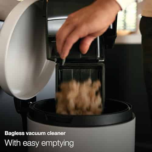 - Miele Boost CX1 - Bagless Canister Vacuum Cleaner, Lightweight, Compact and Corded with Vortex Technology and Hygiene AirClean Filter, in Black/Red - Image 6