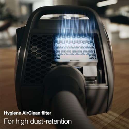 - Miele Boost CX1 - Bagless Canister Vacuum Cleaner, Lightweight, Compact and Corded with Vortex Technology and Hygiene AirClean Filter, in Black/Red - Image 2