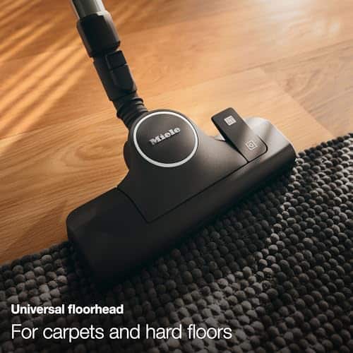 - Miele Boost CX1 - Bagless Canister Vacuum Cleaner, Lightweight, Compact and Corded with Vortex Technology and Hygiene AirClean Filter, in Black/Red - Image 5