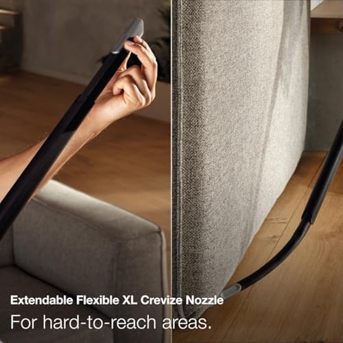 Miele Duoflex Total Care Vacuum Cleaner, Cordless and Bagless Multi-Use, Multi-Floor Flexible Stick Vacuum with 4 Attachable Brushes and Accessories, in Obsidian Black / Rose Gold - Image 15