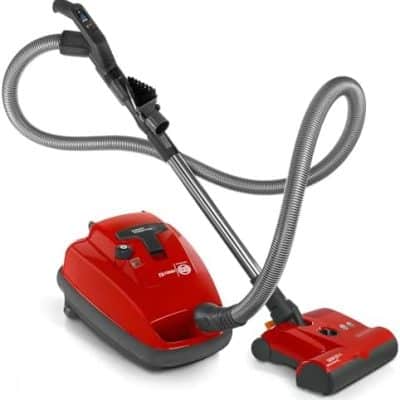 Sebo 9687AM AIRBELT K3 Premium Canister Vacuum Cleaner with 7-Year Motor Warranty, Comes with Powerful ET-1 Powerhead for Pets and Carpeting + Parquet Brush, 37-Foot Operating Radius, Made in Germany - Canister Vacuum Cleaners