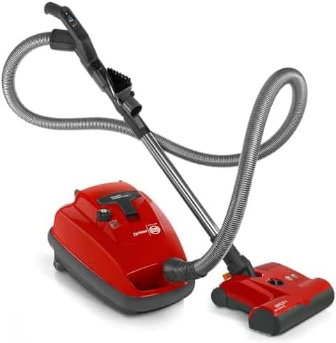 Sebo 9687AM AIRBELT K3 Premium Canister Vacuum Cleaner with 7-Year Motor Warranty, Comes with Powerful ET-1 Powerhead for Pets and Carpeting + Parquet Brush, 37-Foot Operating Radius, Made in Germany - Canister Vacuum Cleaners