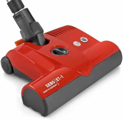 Sebo 9687AM AIRBELT K3 Premium Canister Vacuum Cleaner with 7-Year Motor Warranty, Comes with Powerful ET-1 Powerhead for Pets and Carpeting + Parquet Brush, 37-Foot Operating Radius, Made in Germany - Canister Vacuum Cleaners - Image 4