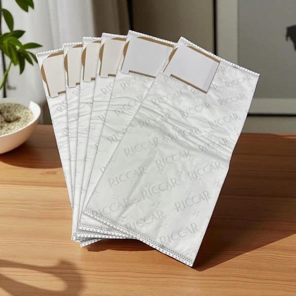 6 Riccar Radiance Simplicity Synergy X9 Hepa Vacuum Bags, Upright Vacuum Cleaners, RSLP-6, S9-6, S9-6. Number SXH-6 for the X9, C20-6, C20-G6, C20-12, RXH-6, RXH6, RXH-12, X9 and G9 - Image 2