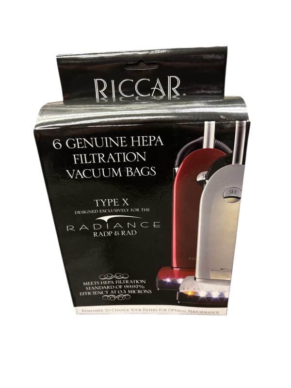 6 Riccar Radiance Simplicity Synergy X9 Hepa Vacuum Bags, Upright Vacuum Cleaners, RSLP-6, S9-6, S9-6. Number SXH-6 for the X9, C20-6, C20-G6, C20-12, RXH-6, RXH6, RXH-12, X9 and G9 - Image 3