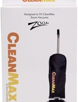 Clean Max Vacuum Cleaner Bags 6 Pack (#CMZM-H6), Fits ZM-200, ZM-400, ZM-600