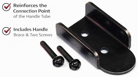 MP Maresh Products Handle Brace Repair Kit Compatible with Oreck U2000 Series Vacuums, Replaces 75432-01, 75435-01, Steel Handle Support - Image 3