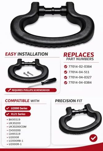 MP Maresh Replacement Vacuum Carry Handle – Fits Oreck U2000, XL21, Elevate, Command & Conquer Series – Replaces 77014-02-0384 - Image 3