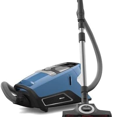 Miele Blizzard CX1 Turbo Team Bagless Canister Vacuum, Tech Blue